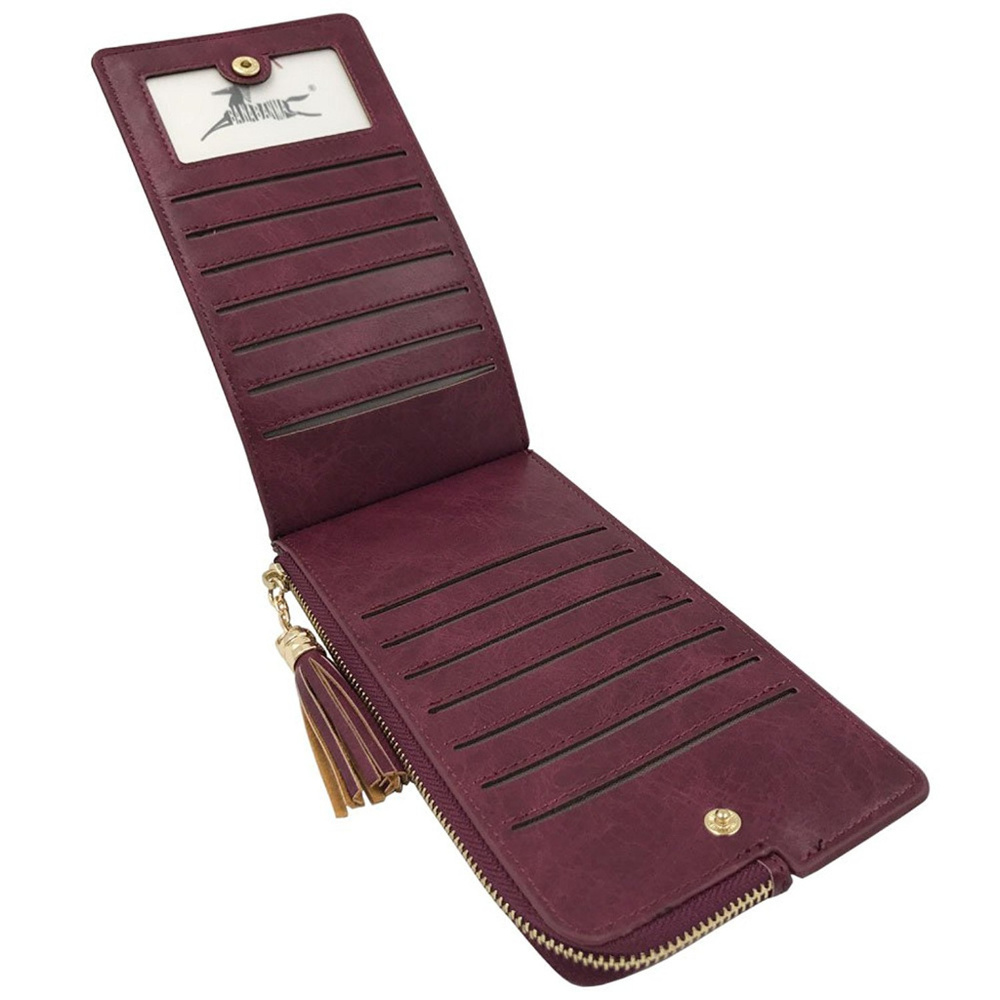 Women's RFID Blocking Bifold Multi Card Organizer - Picture 3 of 5